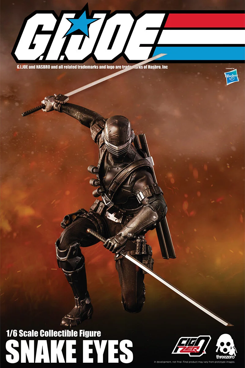 Threezero 1/6G.I.ジョー スネークアイズ 未開封新品3Z0215 G.I.ジョー – 1/6 スネークアイズが10/25に予約販売開始！ — THREEZERO